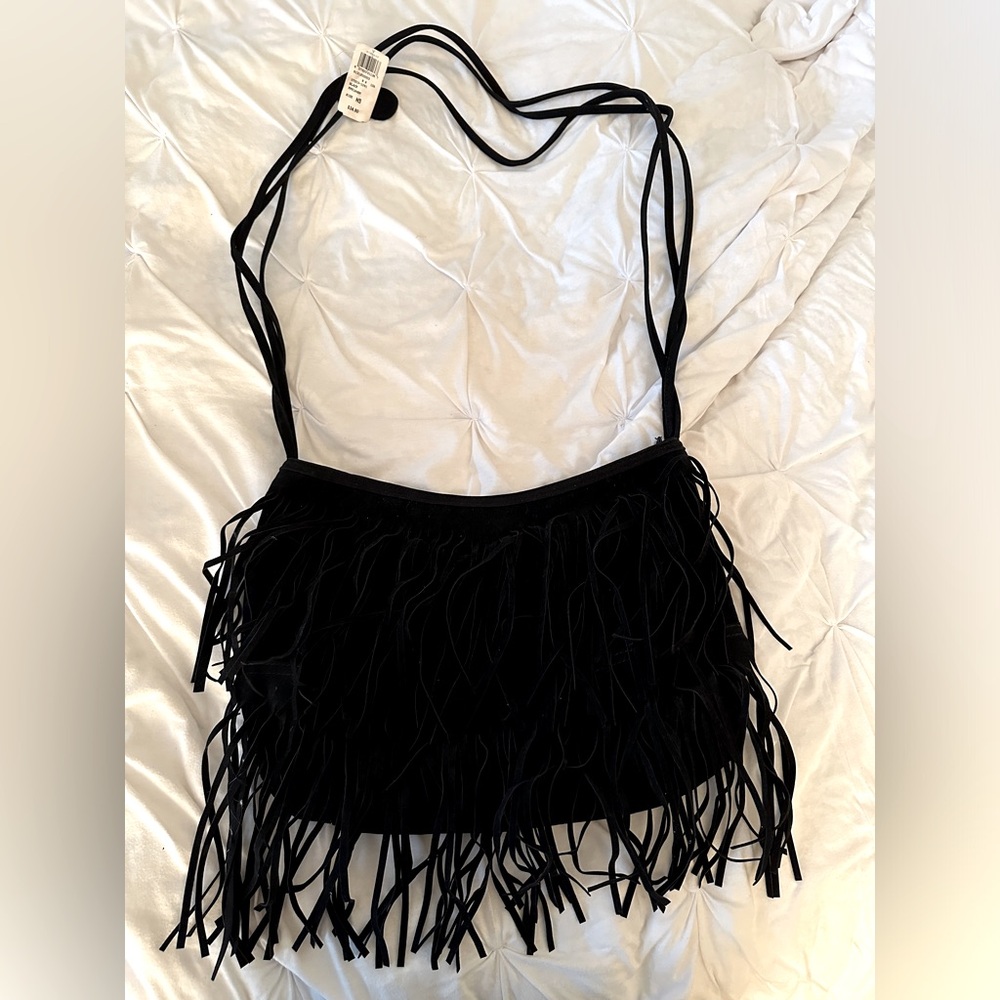 New fringe crossbody bag